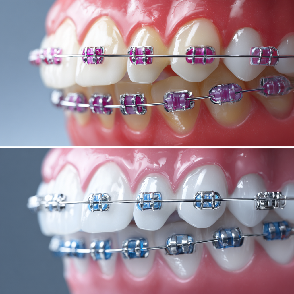 Лигатурные и безлигатурные брекеты - сравнение