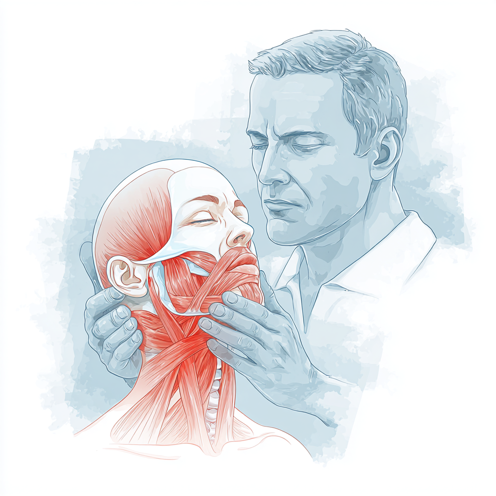 Myofascial боль вокруг челюсти: где прячется источник и что с ним делать