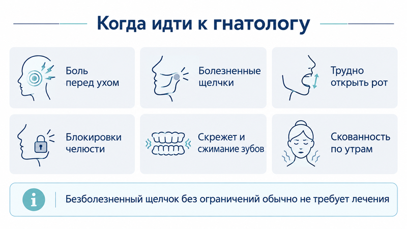 Когда нужно обратиться к гнатологу – основные симптомы